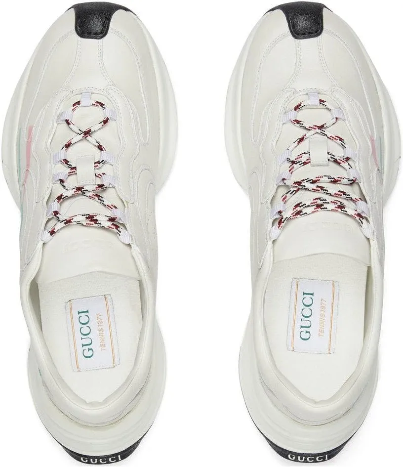 Sleek Detail LEATHER GUCCI RUN SNEAKERS
