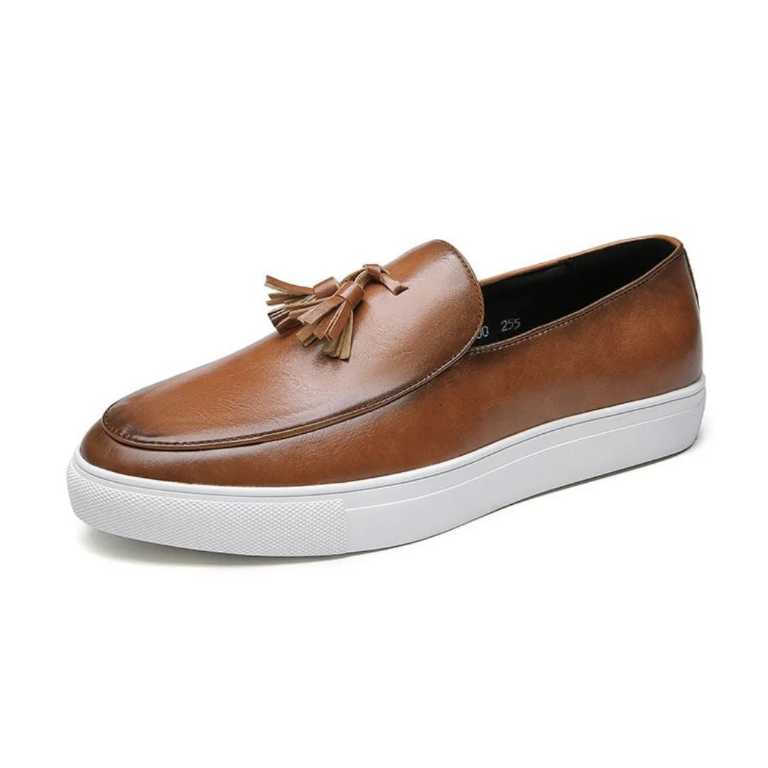Liam Italian Tassel Loafers Featherlight Feel Gym Use