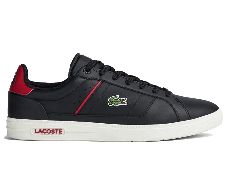 all - terrain - use shoes water - proof shoes Men's Lacoste Europa Pro 222 1 (Black/Red)