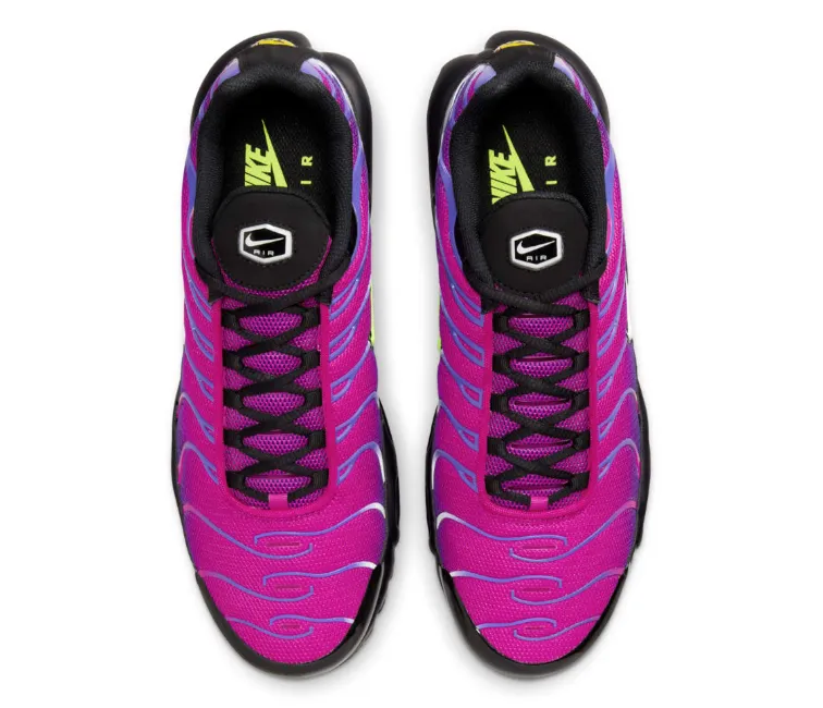 Men's Nike Air Max Plus TN (Fireberry) polyester - feature shoes