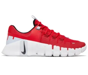 mid - range running shoes Men's Nike Free Metcon 5 (University Red)