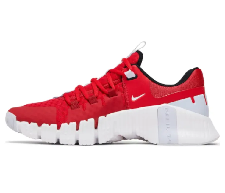 foot biomechanics personalized running wear Men's Nike Free Metcon 5 (University Red)