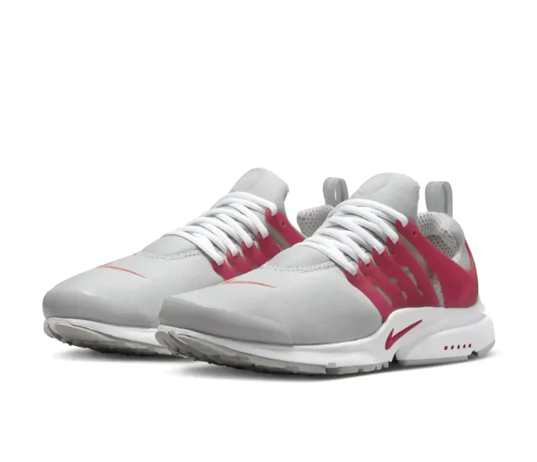 running in the rain strength - training shoes Mens Nike Air Presto (Grey Fog/Red)