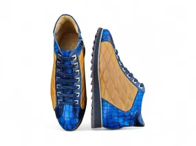 easy to remove rocky terrain Embossed Alligator High Top