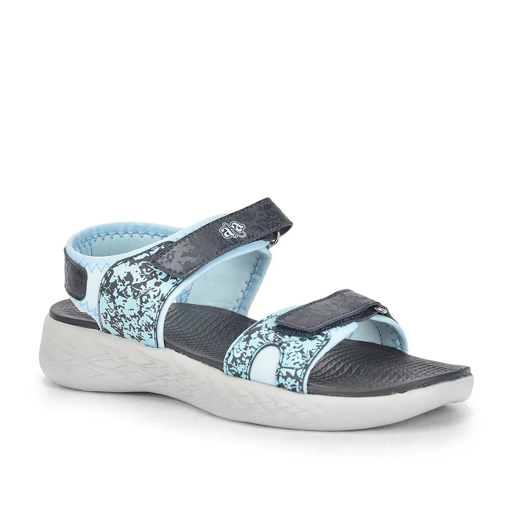 Aha Blue Casual Sandals For Women TIARA-03 By Liberty Park Friendly