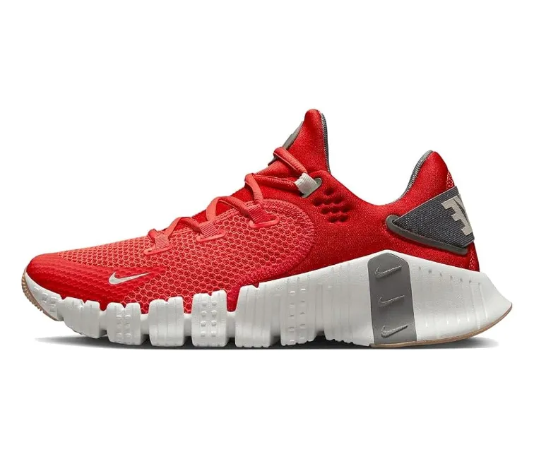 Slip Proof Men's Nike Free Metcon 4 (Light Crimson)