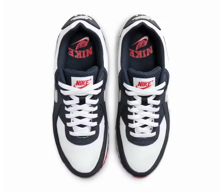 Men??s Nike Air Max 90 (Obsidian) Foot Compression Sleeves gravel running shoes