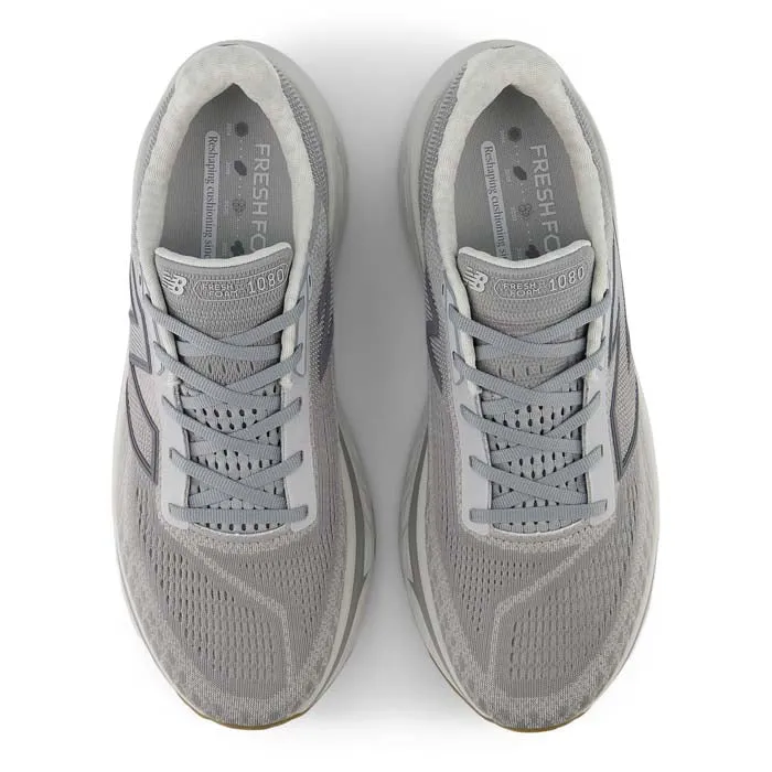 Mens New Balance Fresh Foam X 1080v14 in Grey Matter Heat dissipation Form Support