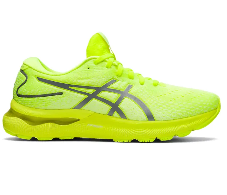 Men's Asics Gel Nimbus 24 Lite-Show (Safety Yellow) water - repellent upper shoes cold - weather - runner