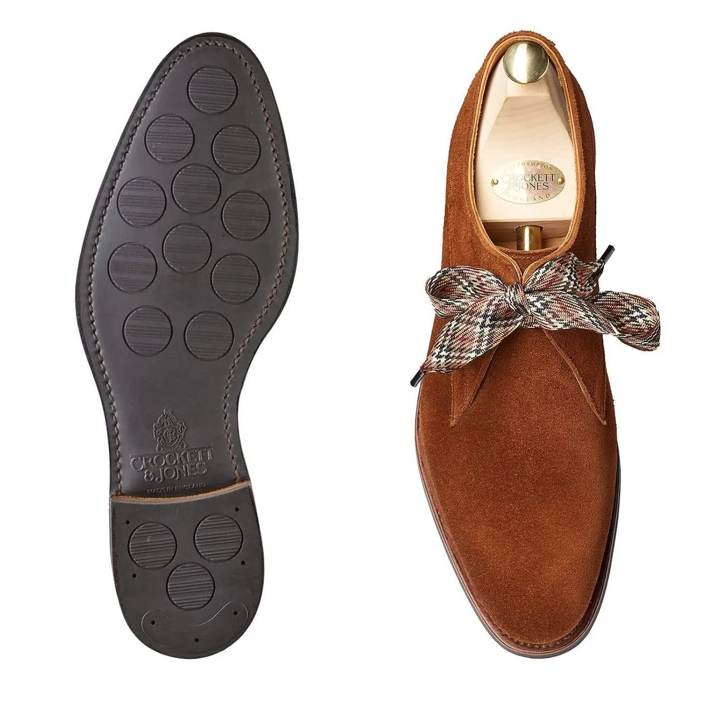 Lisa Polo Brown Calf Suede Professional Match