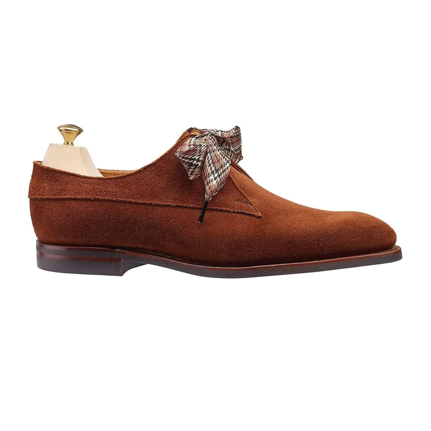 Timeless Formal Style Smart Walks Lisa Polo Brown Calf Suede