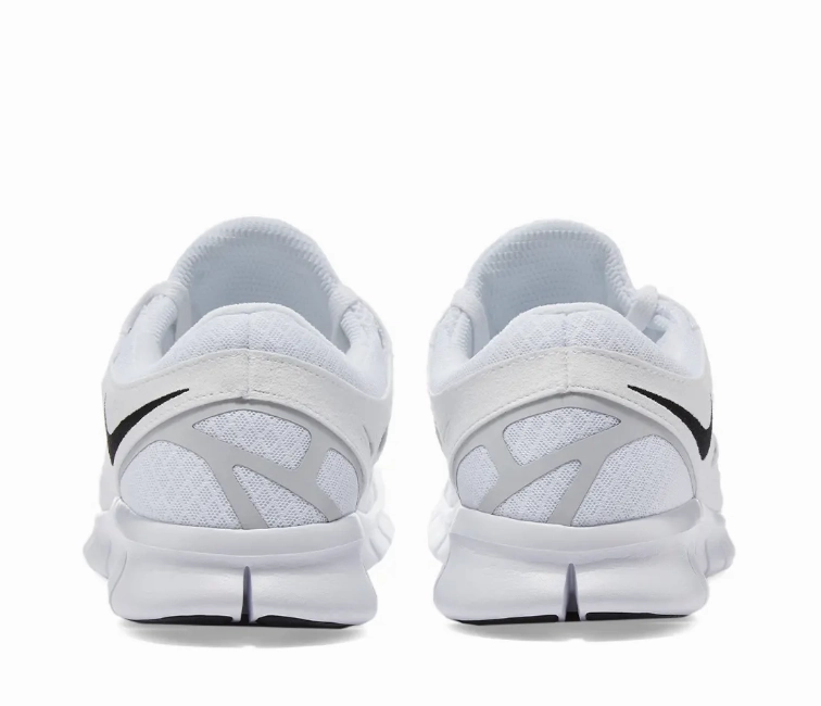 Men's Nike Free Run 2 (White/Black) AnkleSupport ballet shoes
