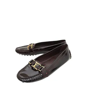 Louis Vuitton Amarante Oxford Loafer 39 Performance