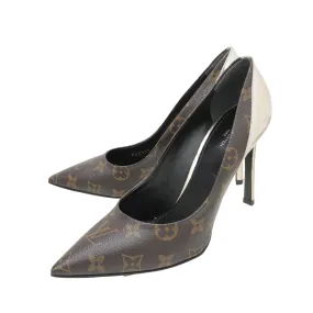 Breath Fresh Louis Vuitton Bicolor Monogram Cherie Pumps 40
