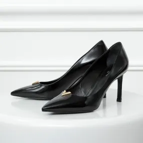 Gloss Mood Louis Vuitton Black Heartbreaker Pumps 40