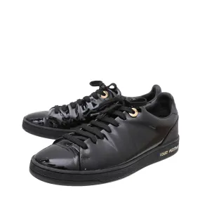 Energy Core Louis Vuitton Black Vernis Front Sneakers 35