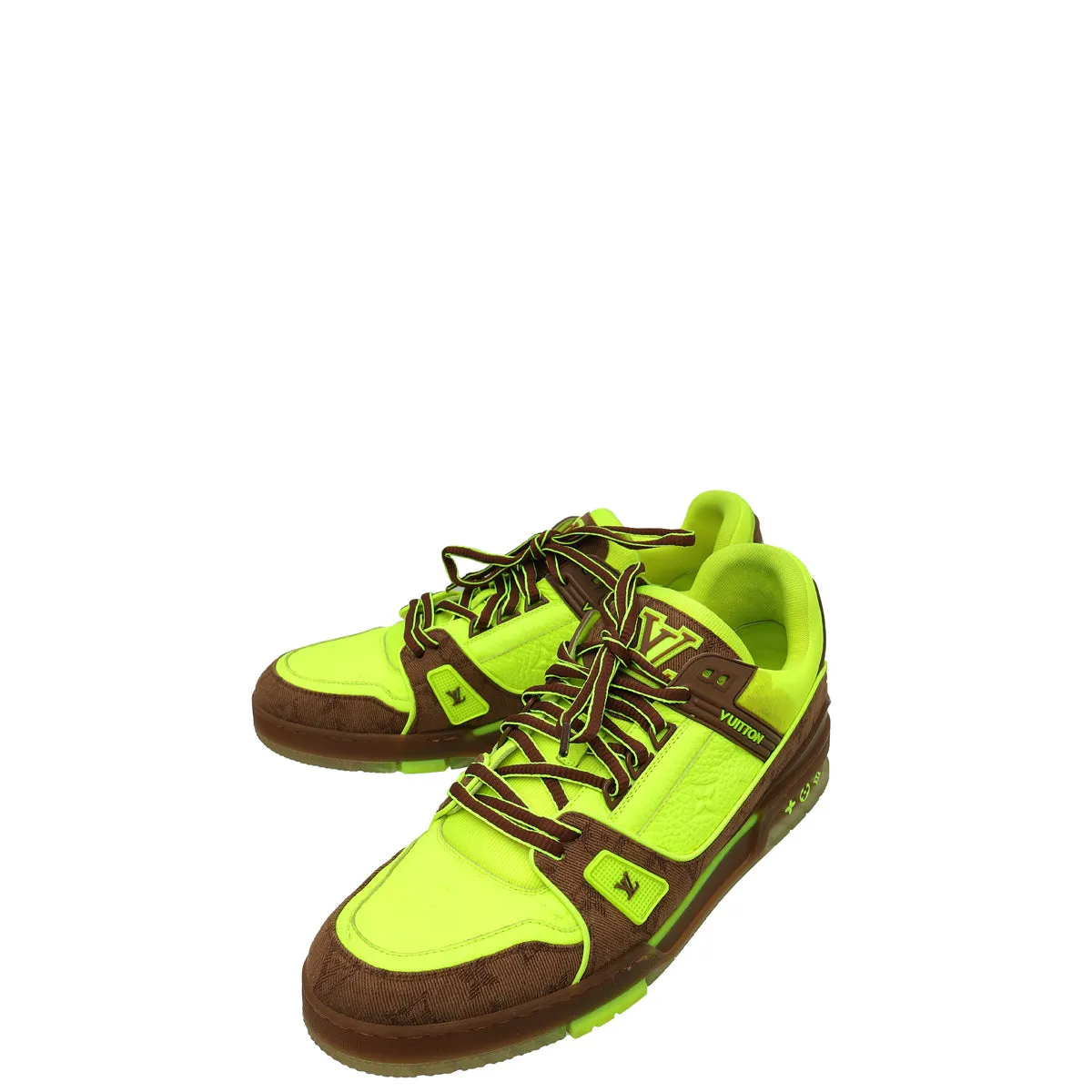 Road Long Rapid pace Louis Vuitton Monogram Embossed Trainer Sneaker 11