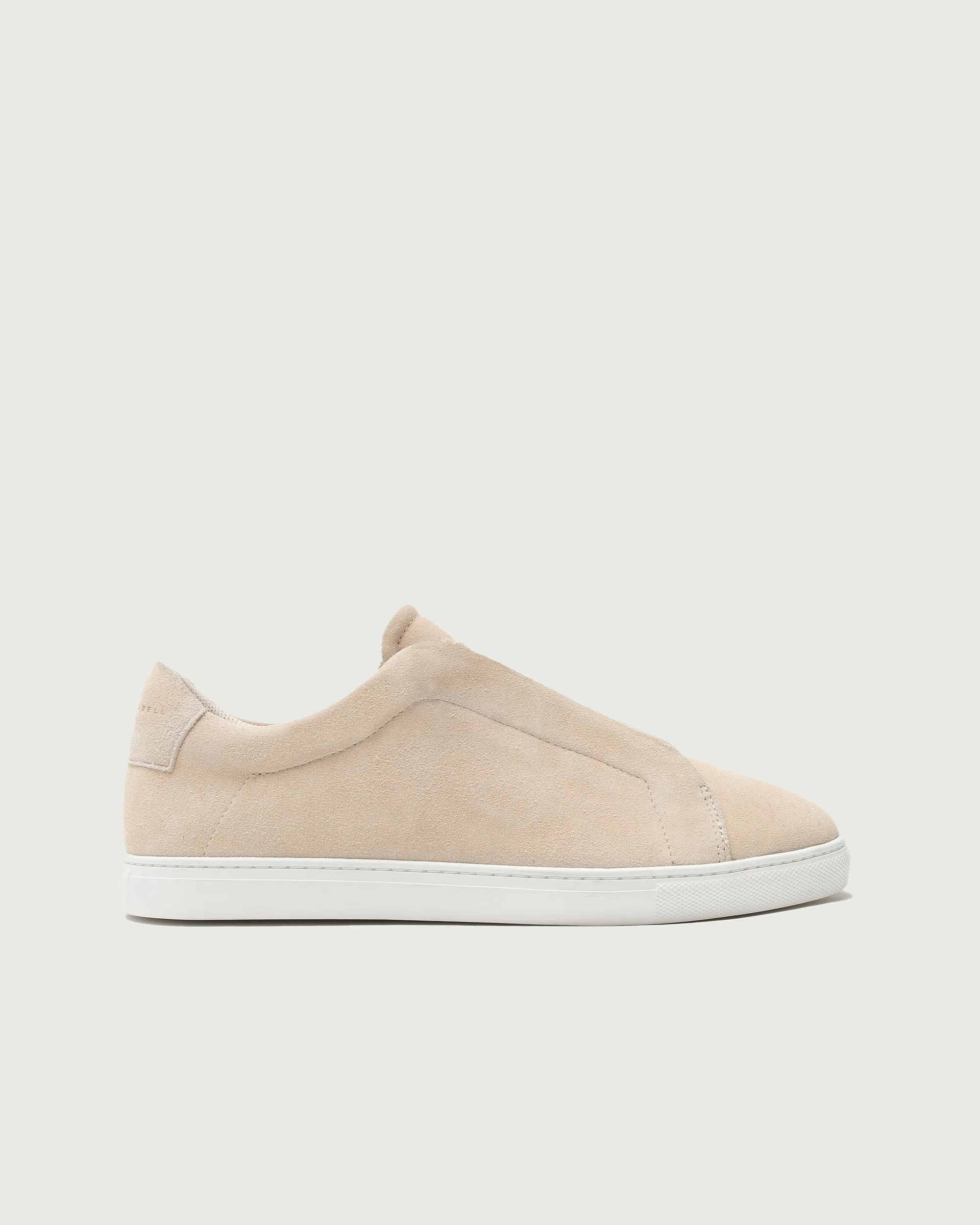 Low 1 Laceless | Sand Suede Ultra Cushioned Midsole Grip Sole