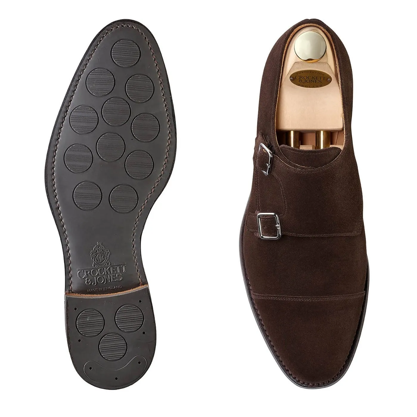 Lowndes 4 Dark Oak Suede Soft Pad