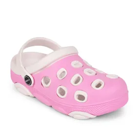 Cozy Step-On Unique Style Lucy & Luke By Liberty LPMXT-833 Kids Pink Clogs