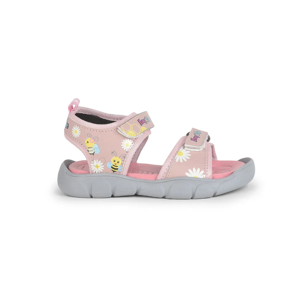 Outdoor Comfort Shoes Lucy & Luke Casual Pink Sandal For Kids FLYNN-41 By Liberty