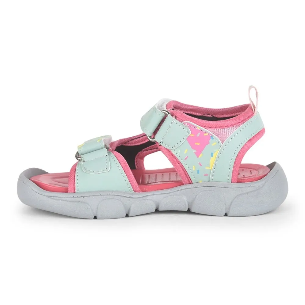 Sandal Cleaning Mid Heel Lucy & Luke Pink Casual Sandal For Kids FLYNN-42 By Liberty
