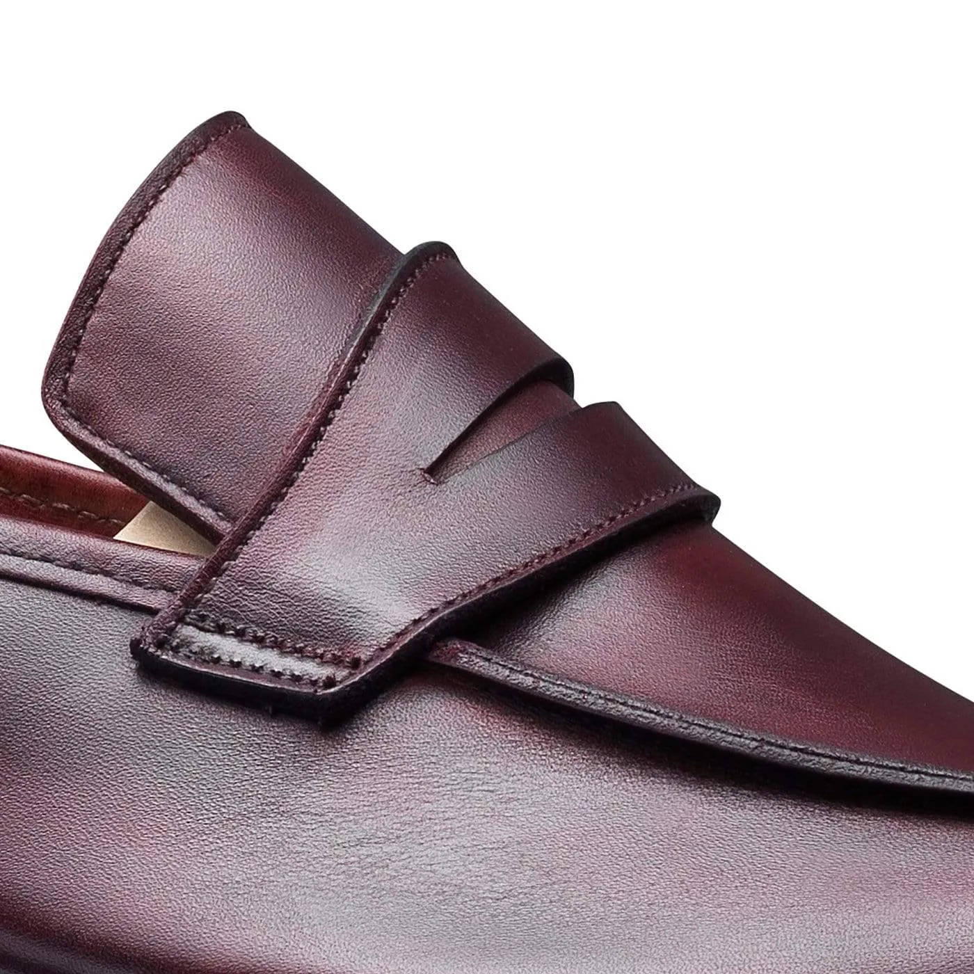Versatile Style Lucy Burgundy Burnished Calf