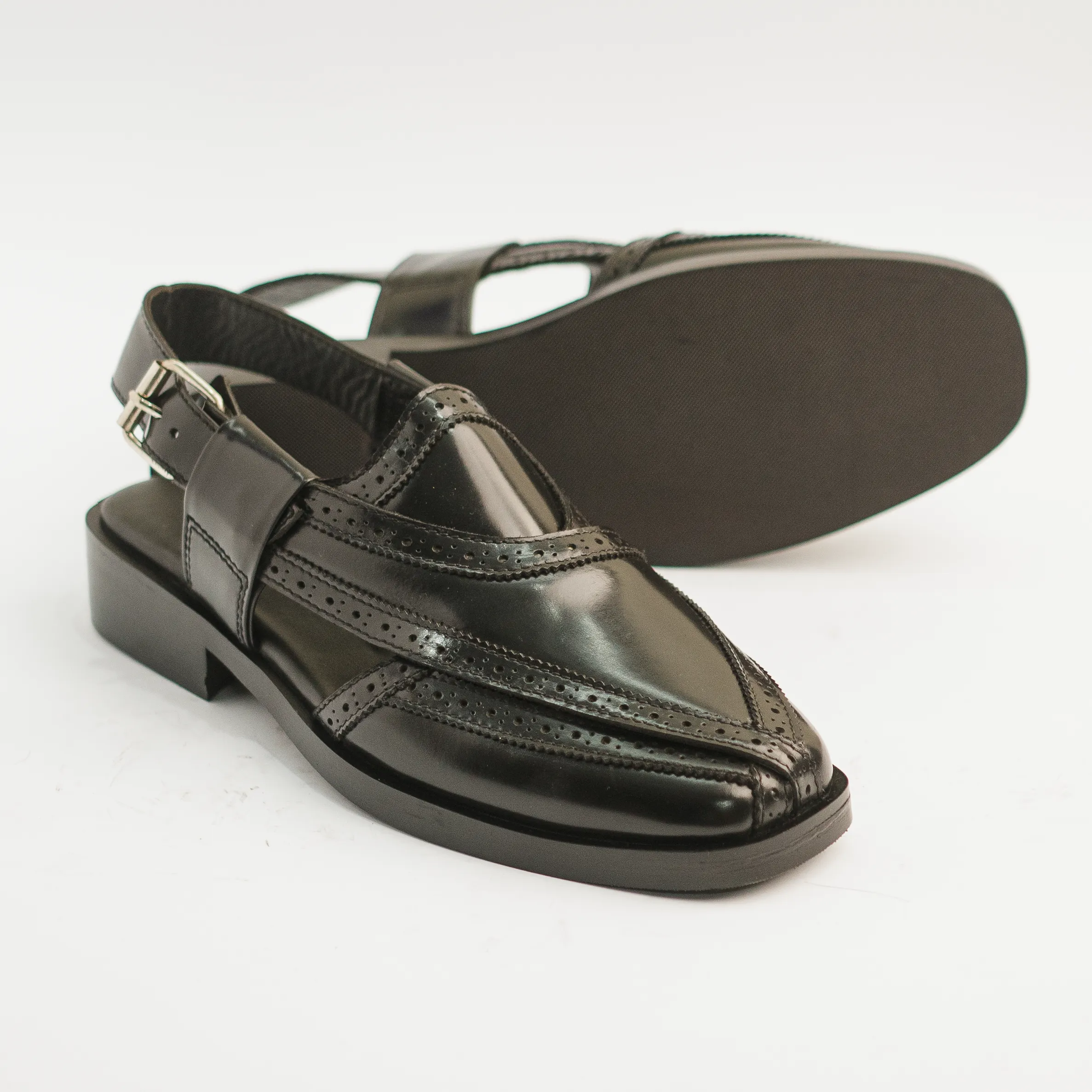 Khilji - Black Dapper Oxfords Comfortable Walk