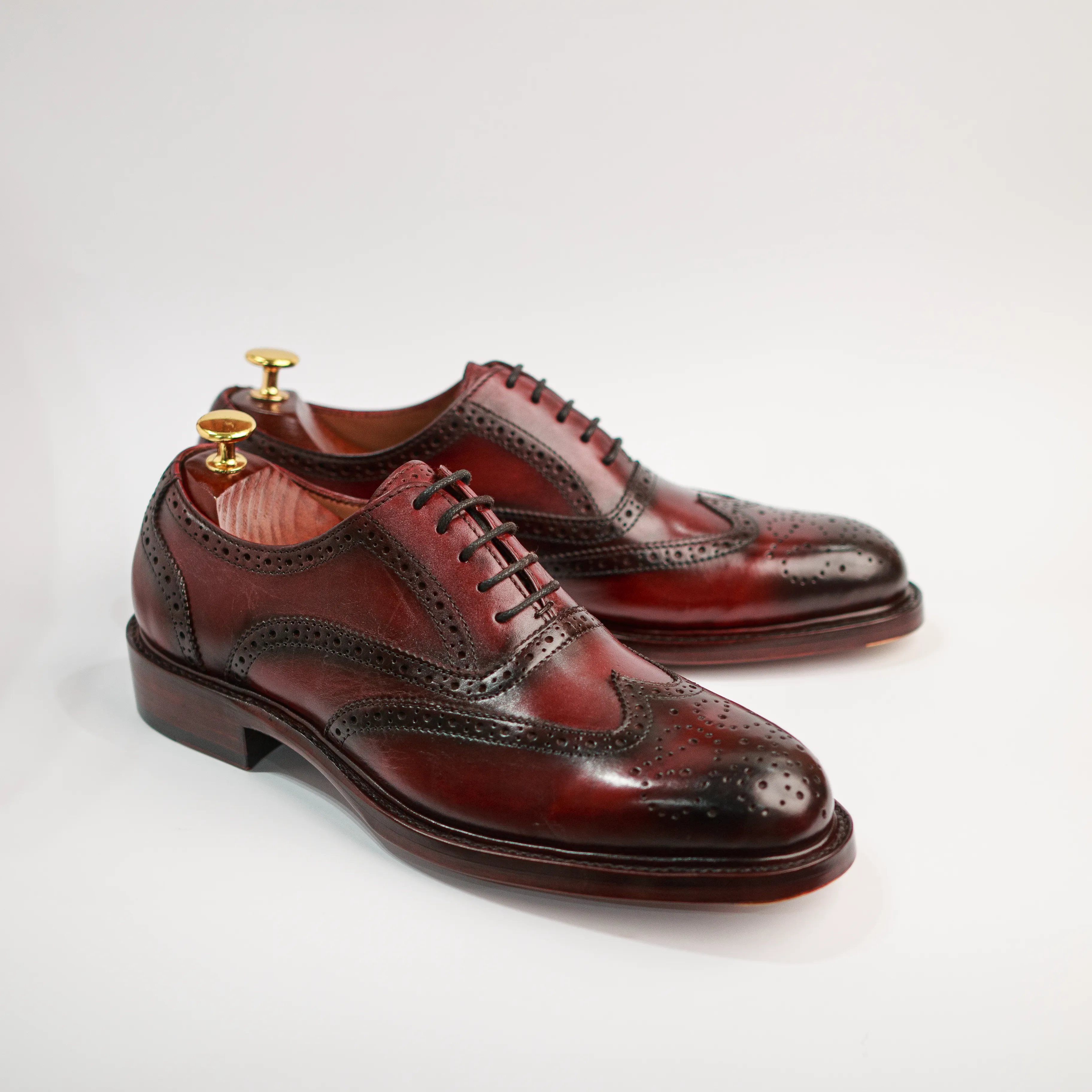 Chancellor - Burgundy Patina Elegant Shape Versatile Comfort