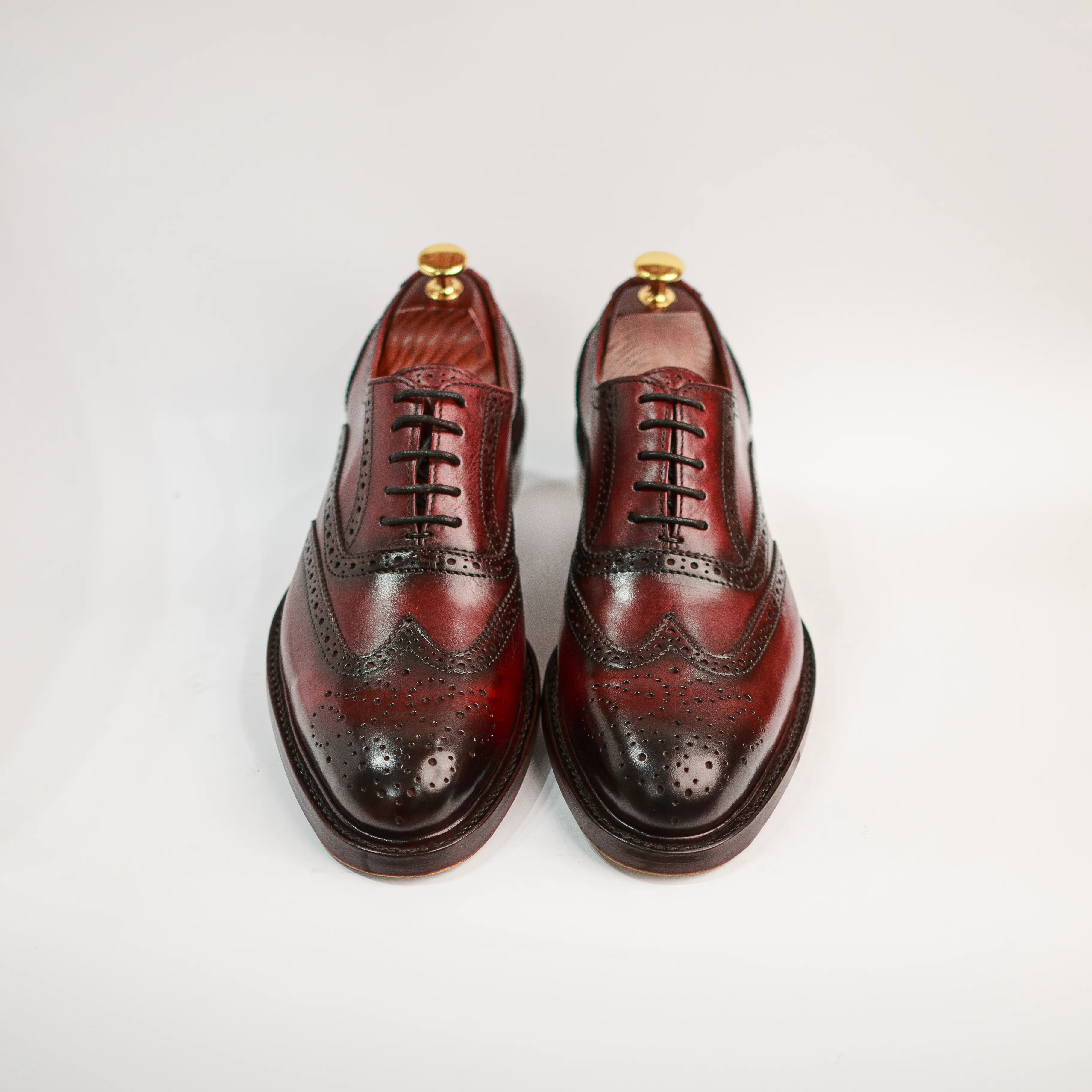 Chancellor - Burgundy Patina Timeless Business Lace-ups