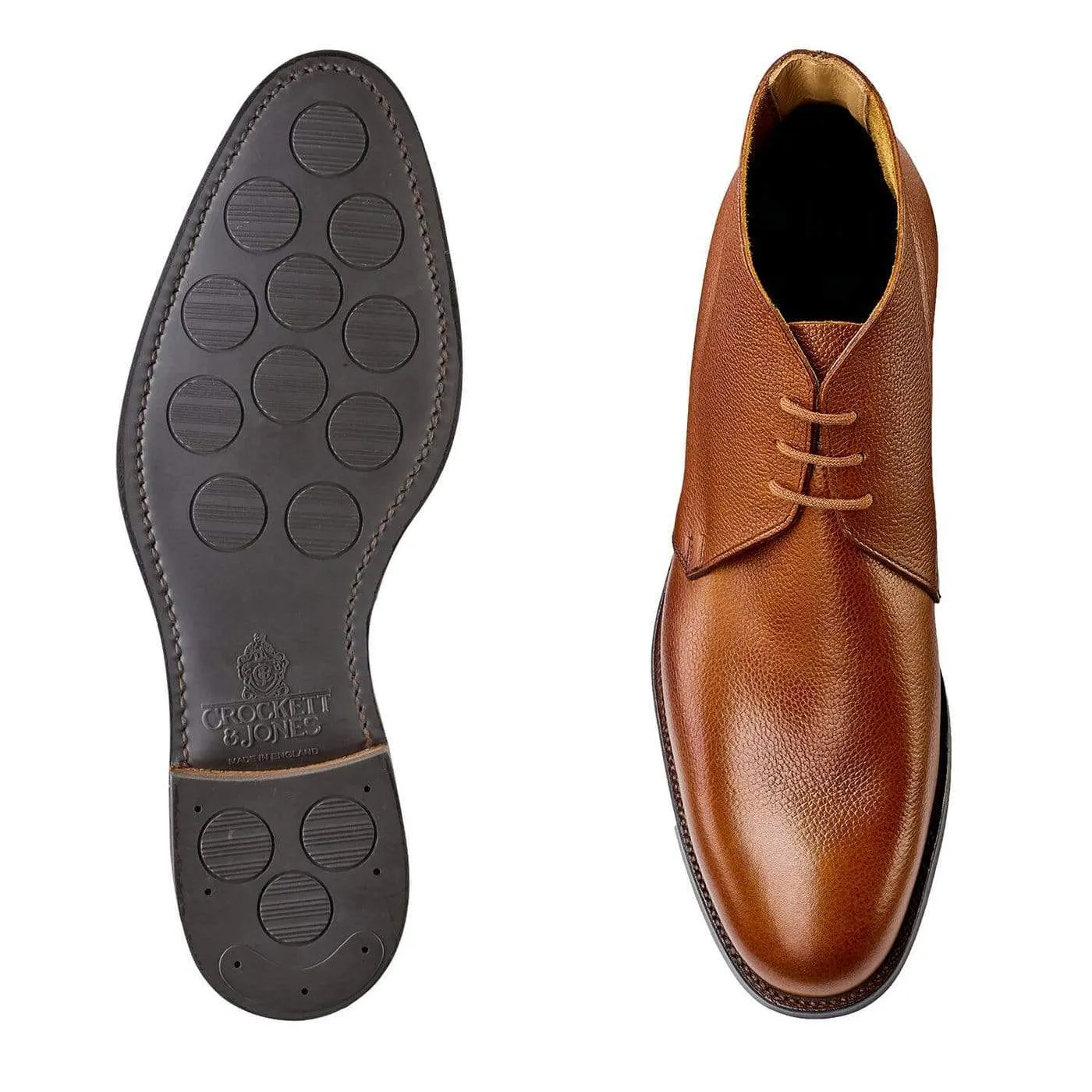 Street Mode Urban Gentleman Chukka Tan Pebble Grain