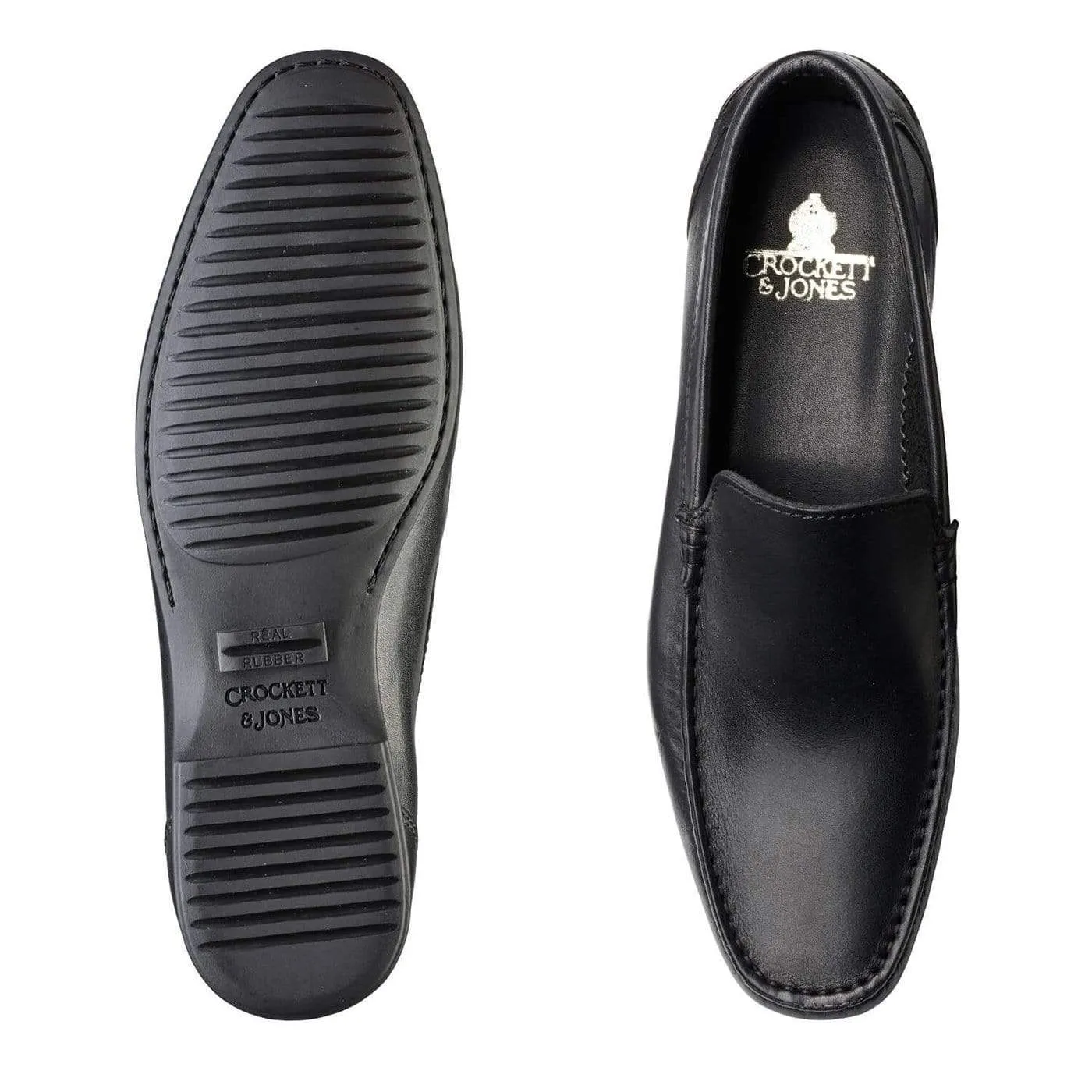 Walking Routine Roma Black Calf