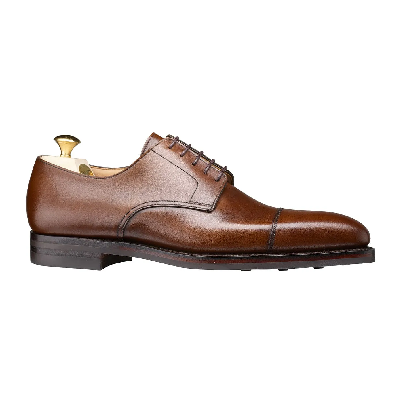 Refined Cut Norwich Dark Brown Burnished Calf