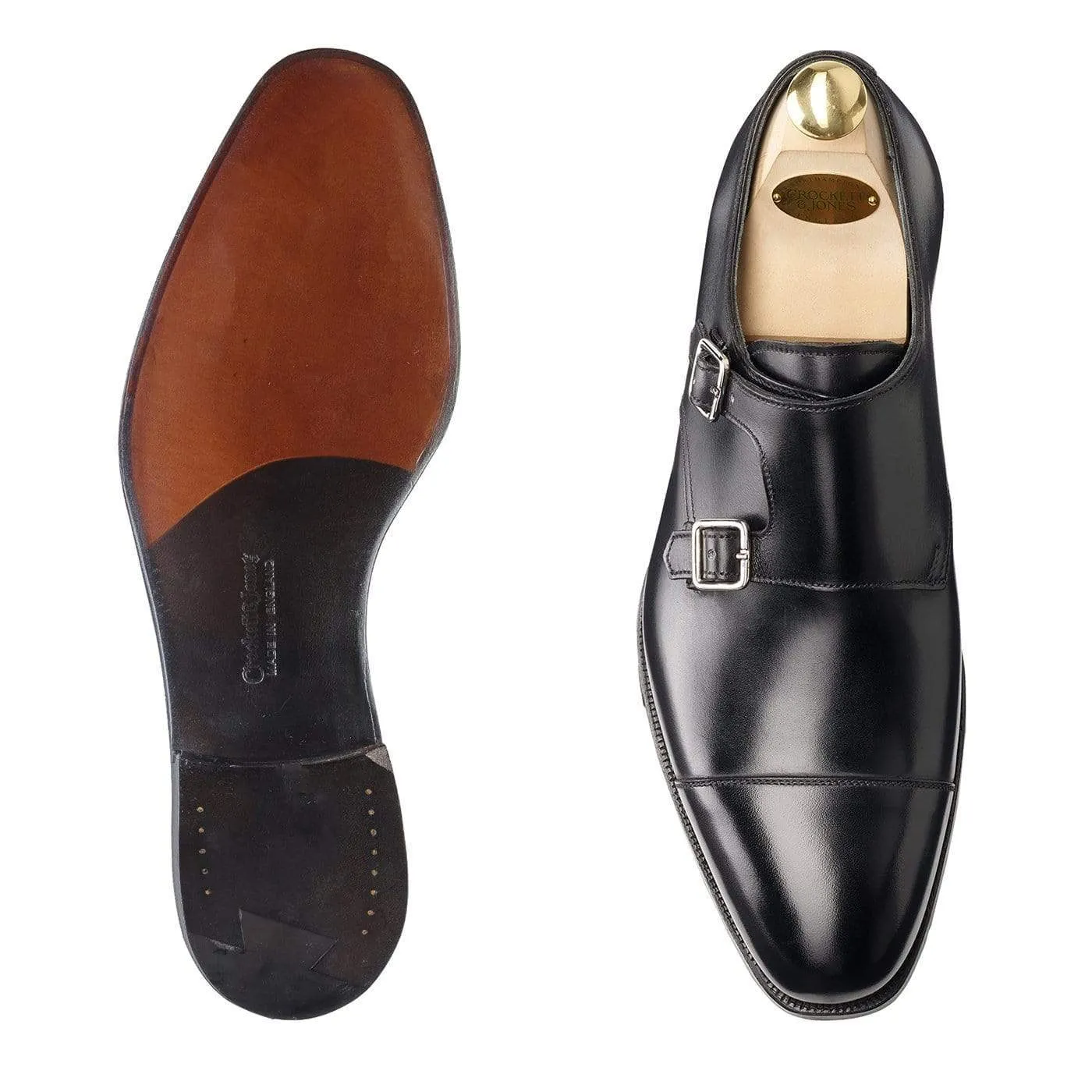 Leather Sole Repton 3 Black Calf