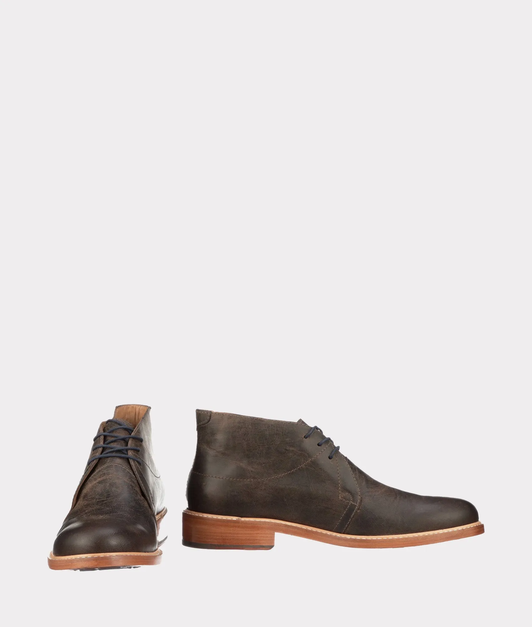 Stylish Appeal Quick Walk After-Ride Chukka Boot :: Chocolate