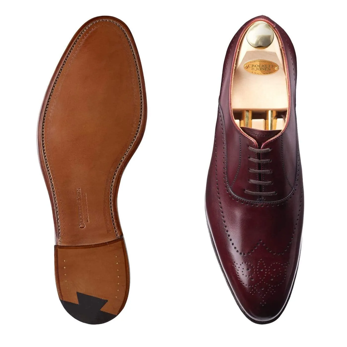Work Look Weybridge Burgundy Antique Calf