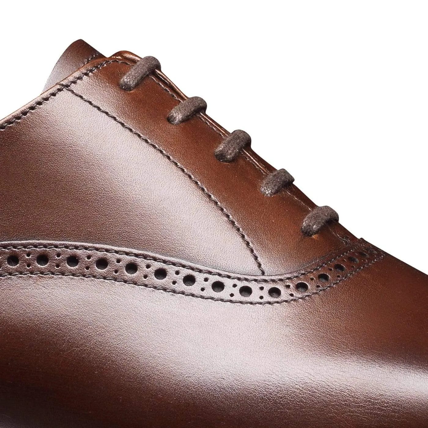 Glossy Layer Elegant Occasion Slim Profile Fashion Focused Malton Dark Brown Burnished Calf
