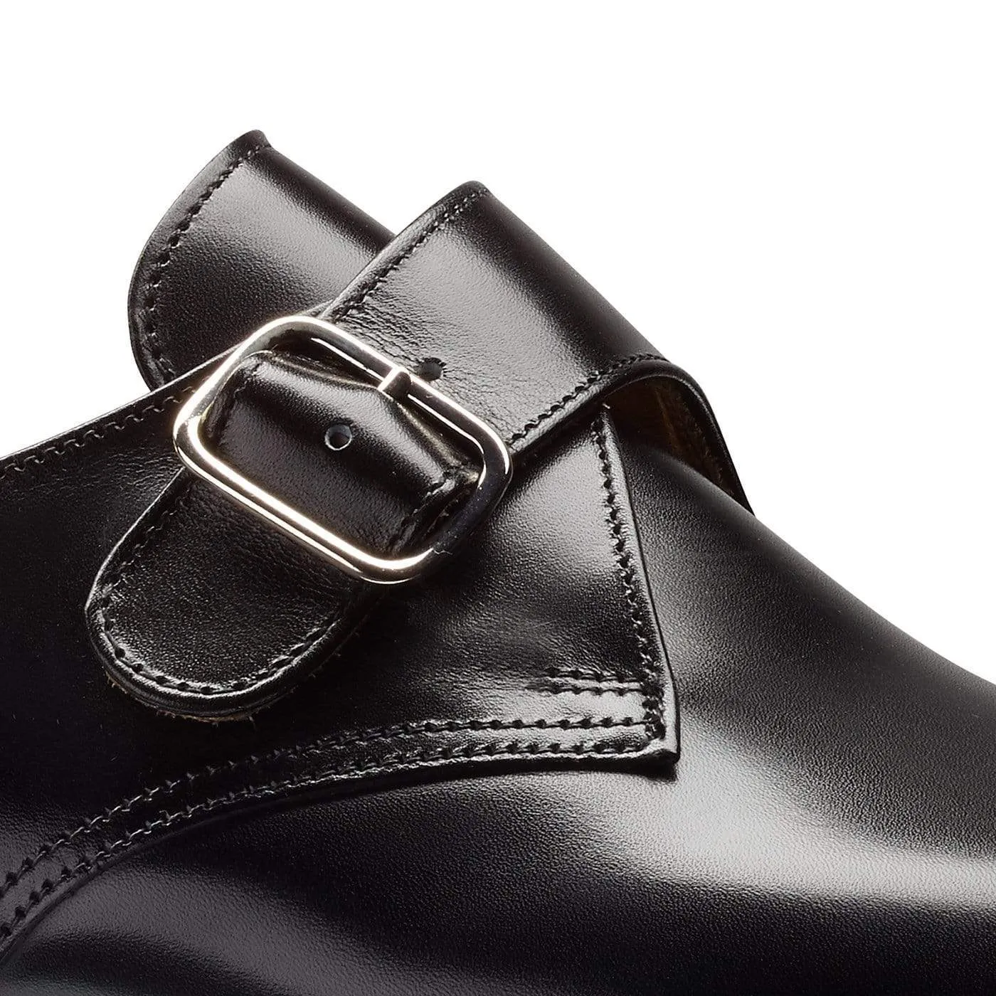 Daily Fit Toe Protection Malvern Black Calf