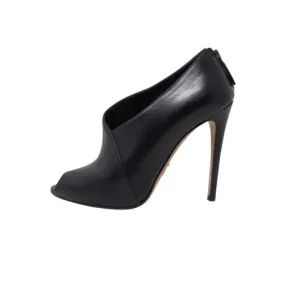 Prada Leather Ankle Booties Korean Trend Boat Walk