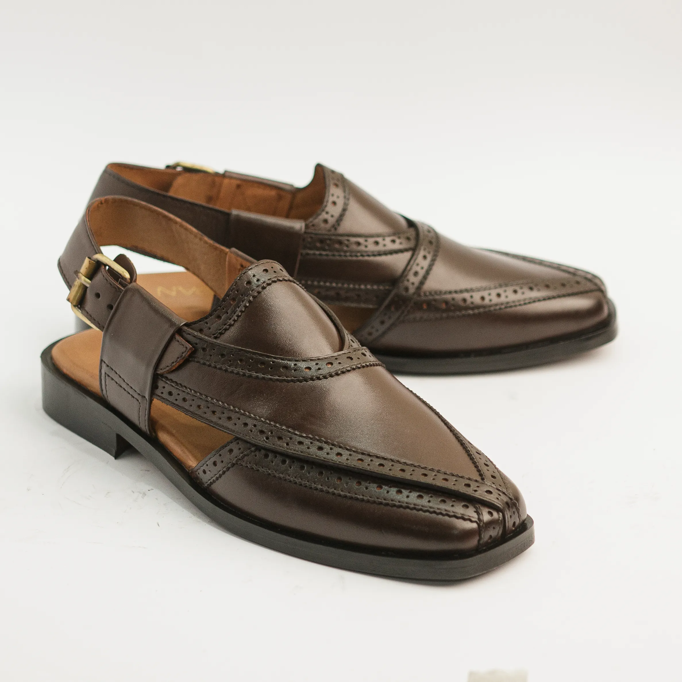Sikander - Coffee Brown Business Casual Oxfords