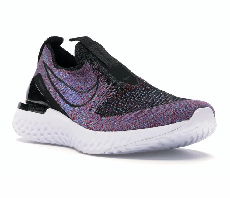 Men's Nike Epic Phantom React V1 (White/Black-Uni Red) banked track running option straight - last shoes