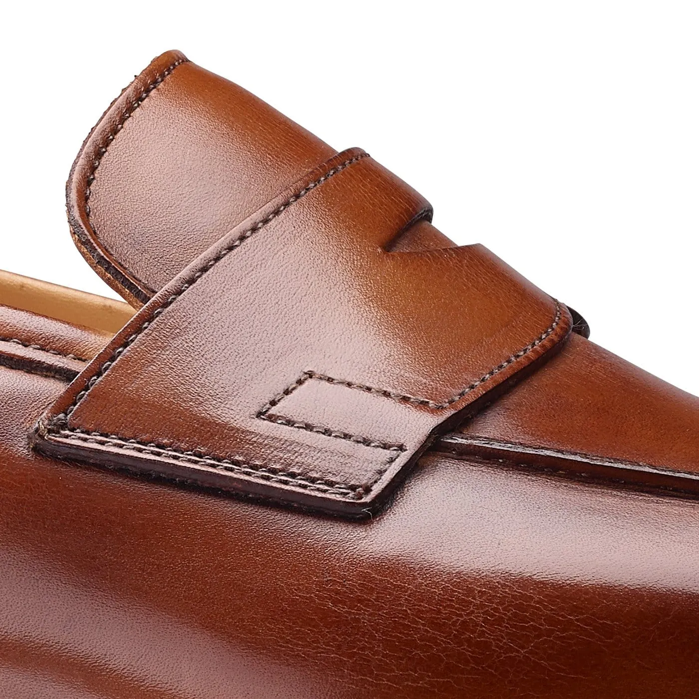 Crawford Tan Antique Calf Wide Ease