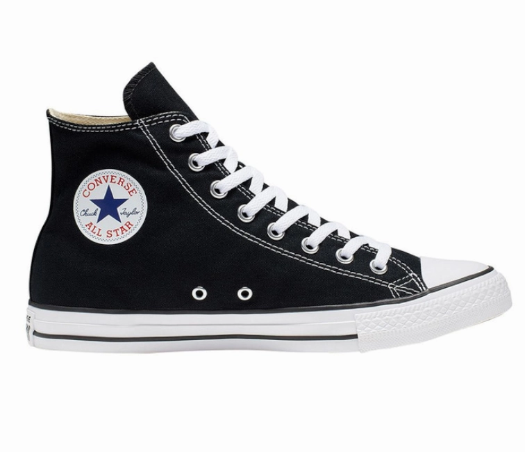 Men's Converse Chuck Taylor High Tops (Black/White) responsive - sole shoes