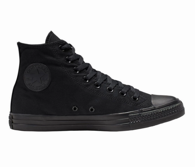 Tested performance Trendy Colors Men's Converse Chuck Taylor High Tops (Triple Black)