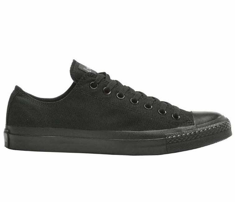 Men's Converse Chuck Taylor Low (Triple Black) foam sole shoes Performance Fit