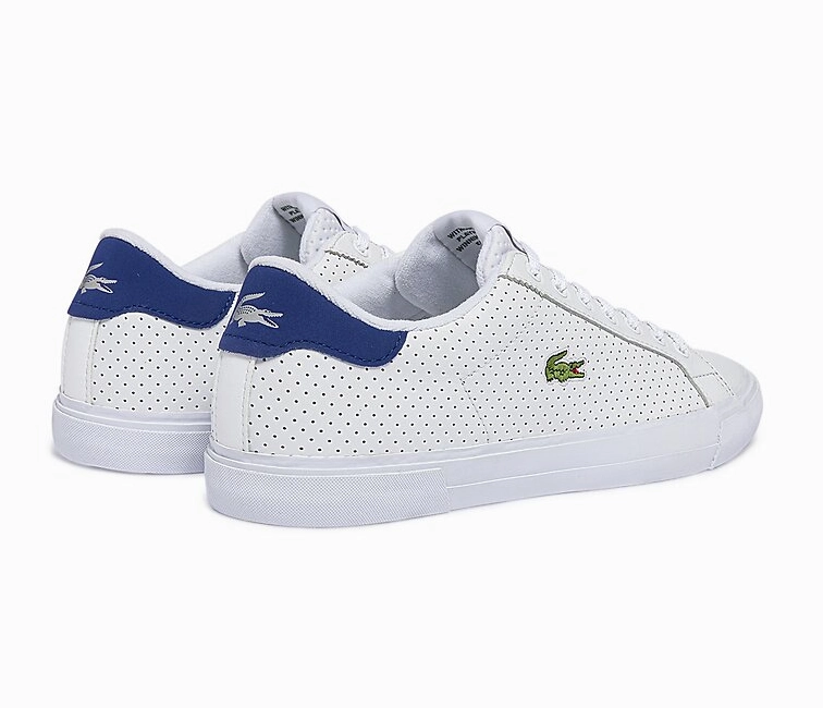 Men's Lacoste Lerond Plus 0722 (White/Blue) Arch Alignment
