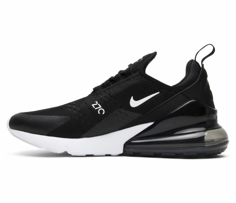 Asphalt Men's Nike Air Max 270 (Black/White)