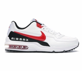 adjustable lacing system speed - work running shoes Men's Nike Air Max LTD 3 (White/University Red)