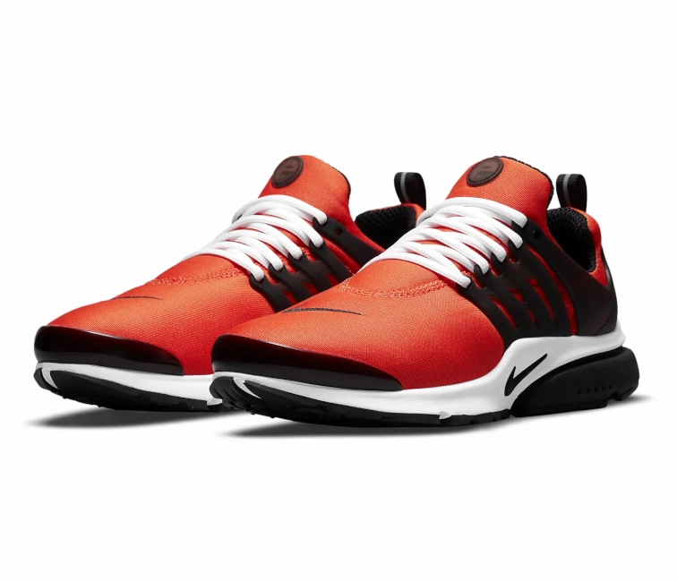 Trendy Look Shoes moisture - wicking socks Men's Nike Air Presto (Orange/Black)