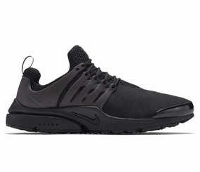 Men's Nike Air Presto (Triple Black) athlete in training unique - running